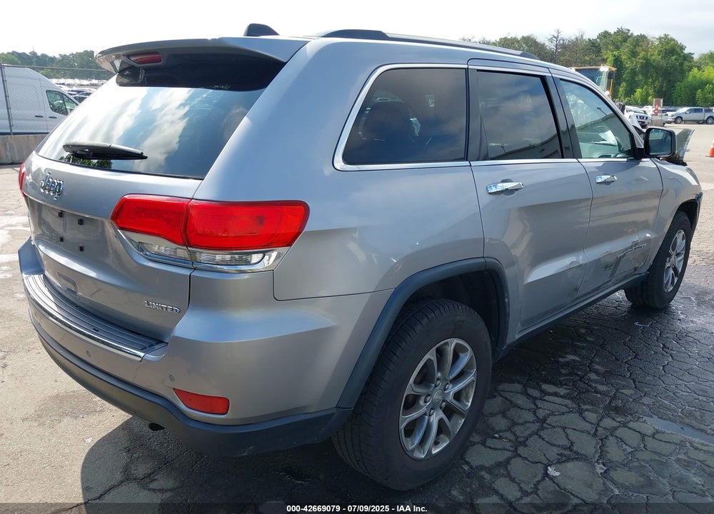 2015 JEEP GRAND CHEROKEE VIN: 1C4RJFBGXFC692714