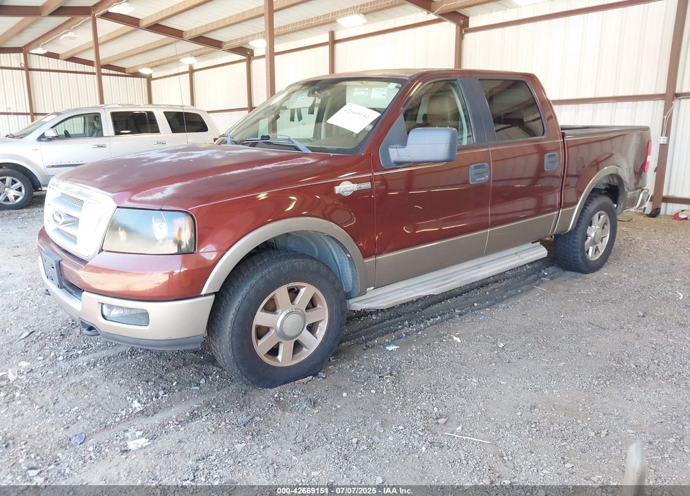 2005 FORD F-150 FX4/LARIAT/XLT VIN: 1FTPW14585KE76257