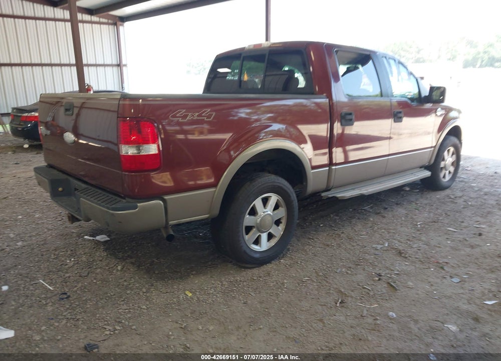 2005 FORD F-150 FX4/LARIAT/XLT VIN: 1FTPW14585KE76257