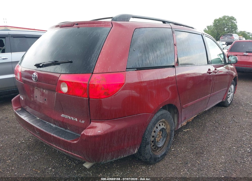 2008 TOYOTA SIENNA VIN: 5TDZK23C18S169410