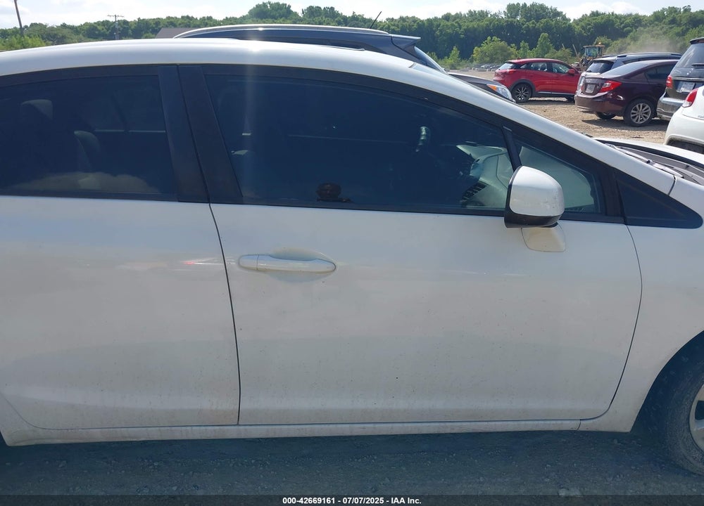2012 HONDA CIVIC VIN: 19XFB2F8XCE346727