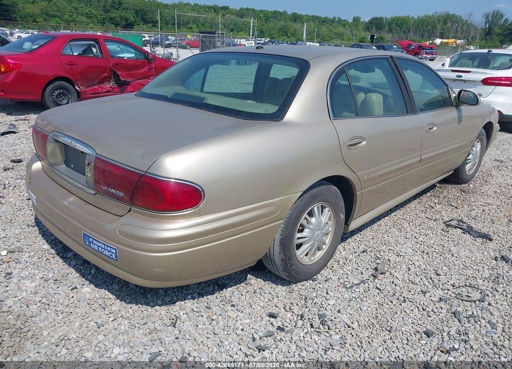 2005 BUICK LESABRE CUSTOM VIN: 1G4HP52K95U128162