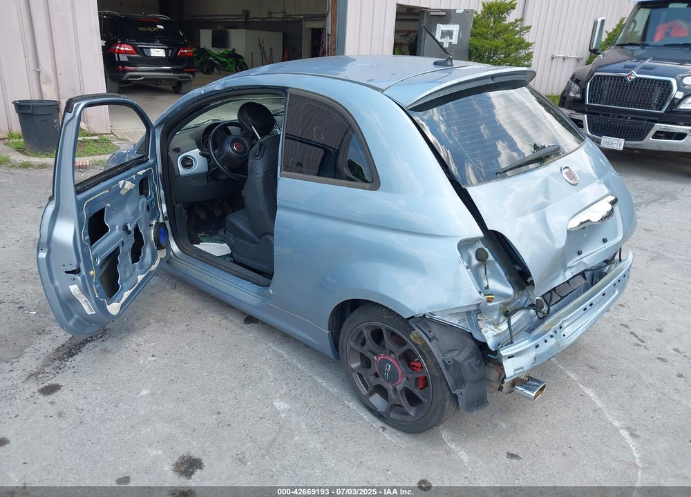 2013 FIAT 500 SPORT VIN: 3C3CFFBR8DT587247