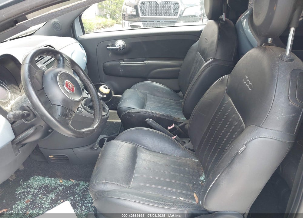 2013 FIAT 500 SPORT VIN: 3C3CFFBR8DT587247