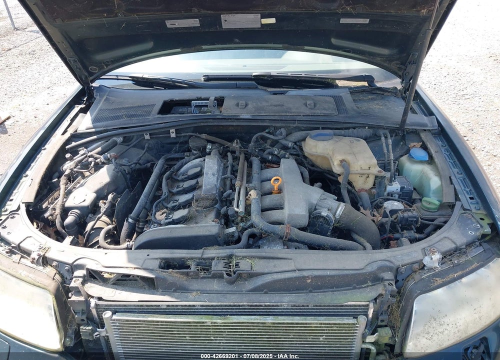2004 AUDI A4 1.8T VIN: WAULC68E54A095126