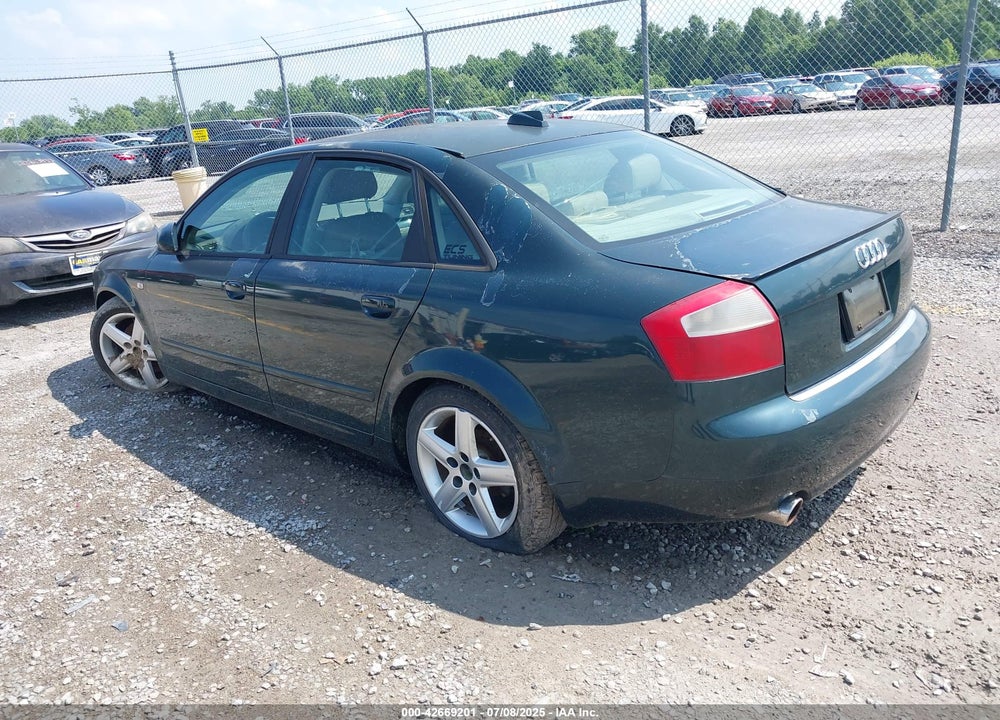 2004 AUDI A4 1.8T VIN: WAULC68E54A095126