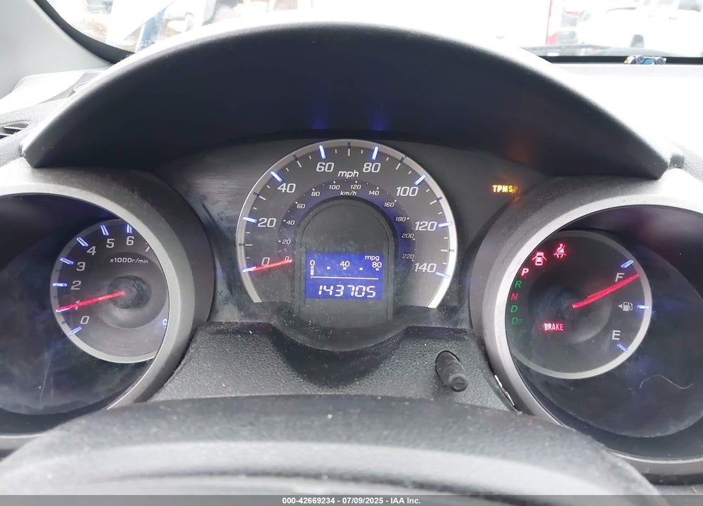 2009 HONDA FIT VIN: JHMGE88229S072855