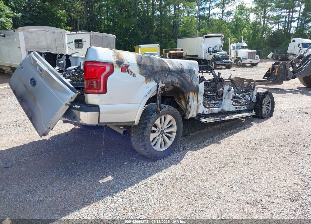 2016 FORD F-150 LARIAT VIN: 1FTEW1EP8GKE38943