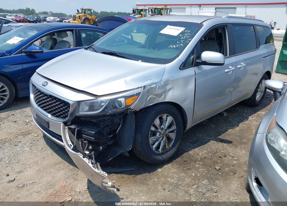 2016 KIA SEDONA VIN: KNDMB5C19G6209824