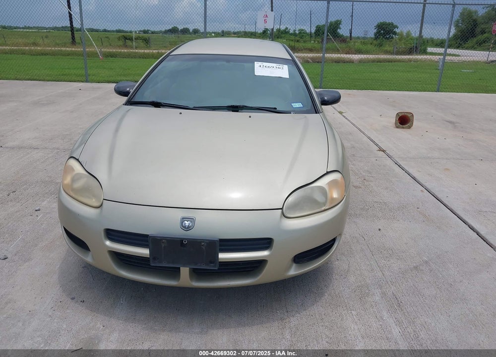 2001 DODGE STRATUS SE VIN: 4B3AG42G81E111580
