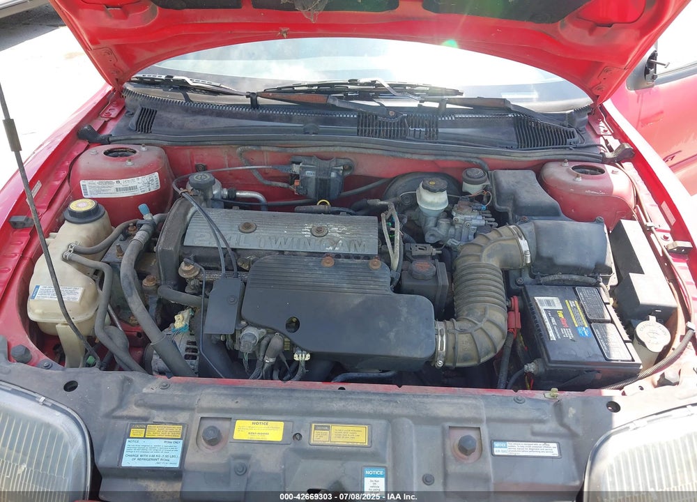 1997 PONTIAC SUNFIRE GT VIN: 1G2JD12T3V7557090
