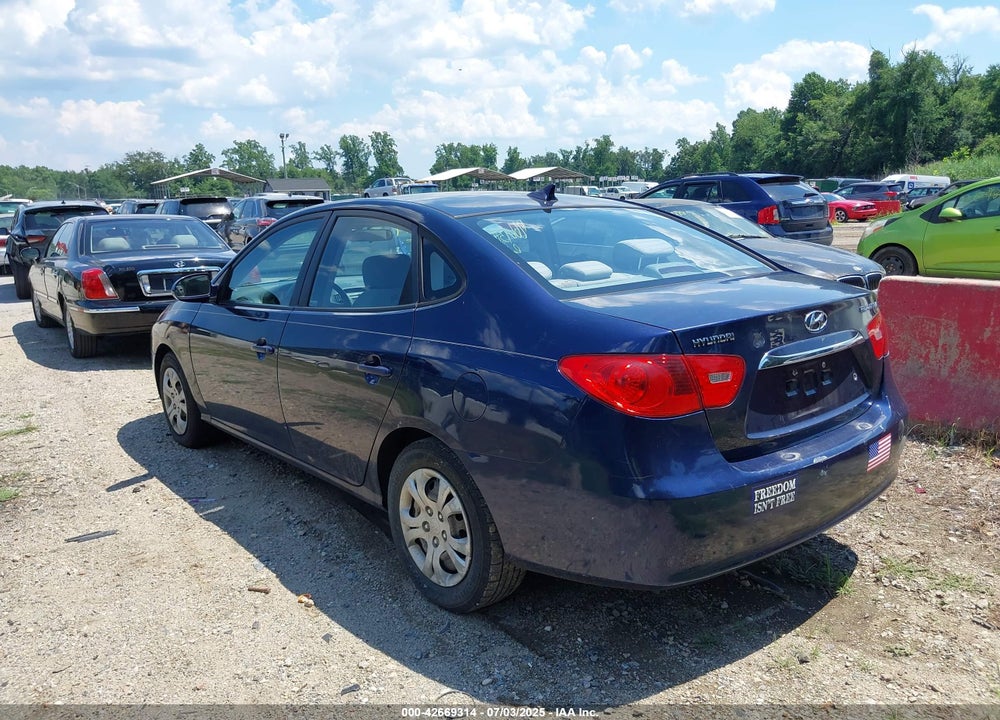 2010 HYUNDAI ELANTRA VIN: KMHDU4AD6AU830311