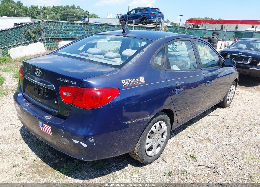2010 HYUNDAI ELANTRA VIN: KMHDU4AD6AU830311