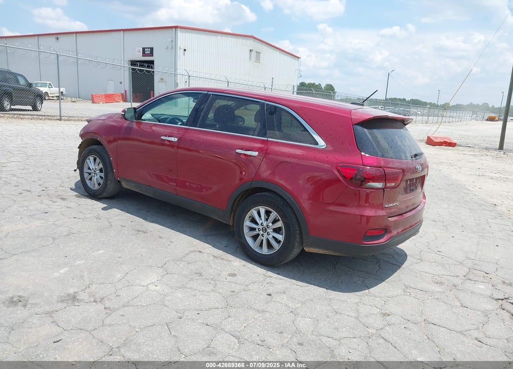 2019 KIA SORENTO VIN: 5XYPG4A39KG571140