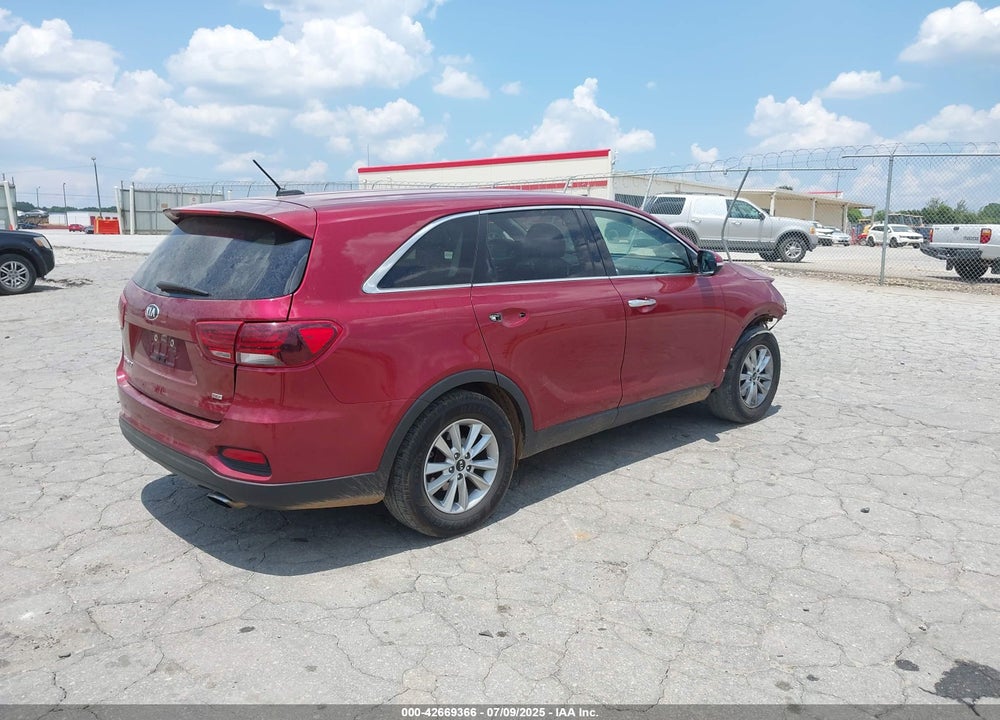 2019 KIA SORENTO VIN: 5XYPG4A39KG571140