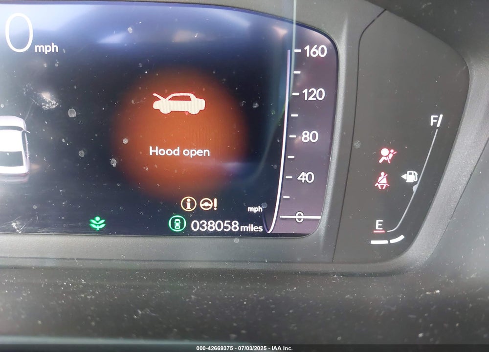2023 HONDA ACCORD VIN: 1HGCY1F35PA006072