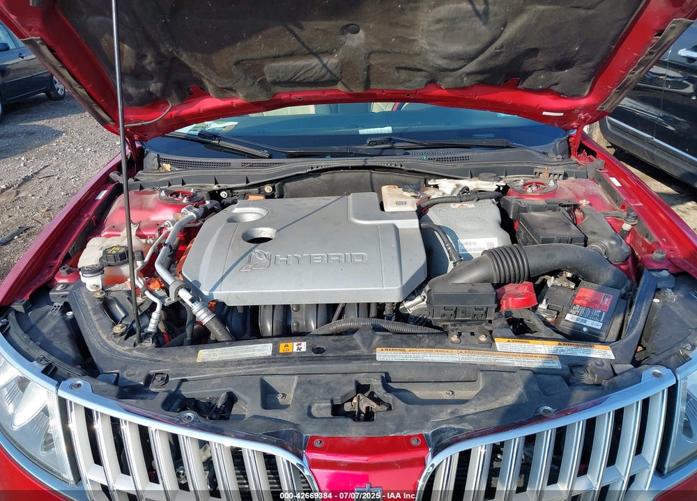 2012 LINCOLN MKZ HYBRID VIN: 3LNDL2L38CR823964