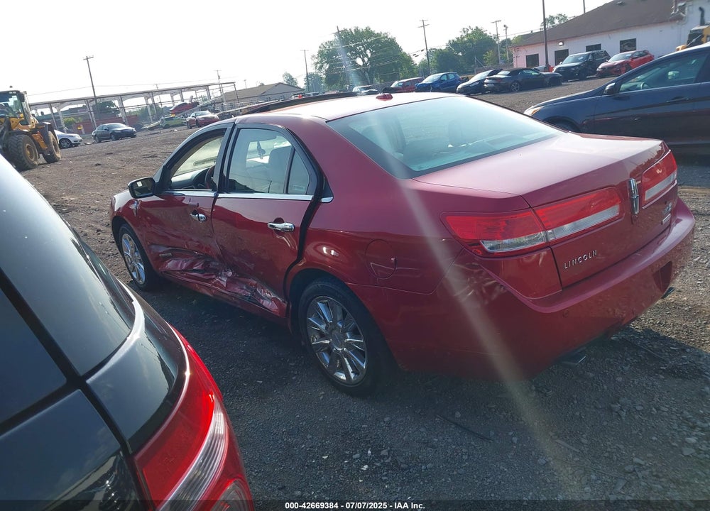2012 LINCOLN MKZ HYBRID VIN: 3LNDL2L38CR823964