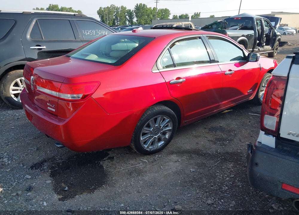 2012 LINCOLN MKZ HYBRID VIN: 3LNDL2L38CR823964