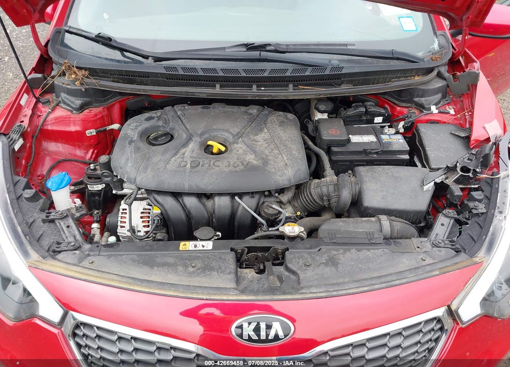 2016 KIA FORTE LX VIN: KNAFK4A6XG5613347