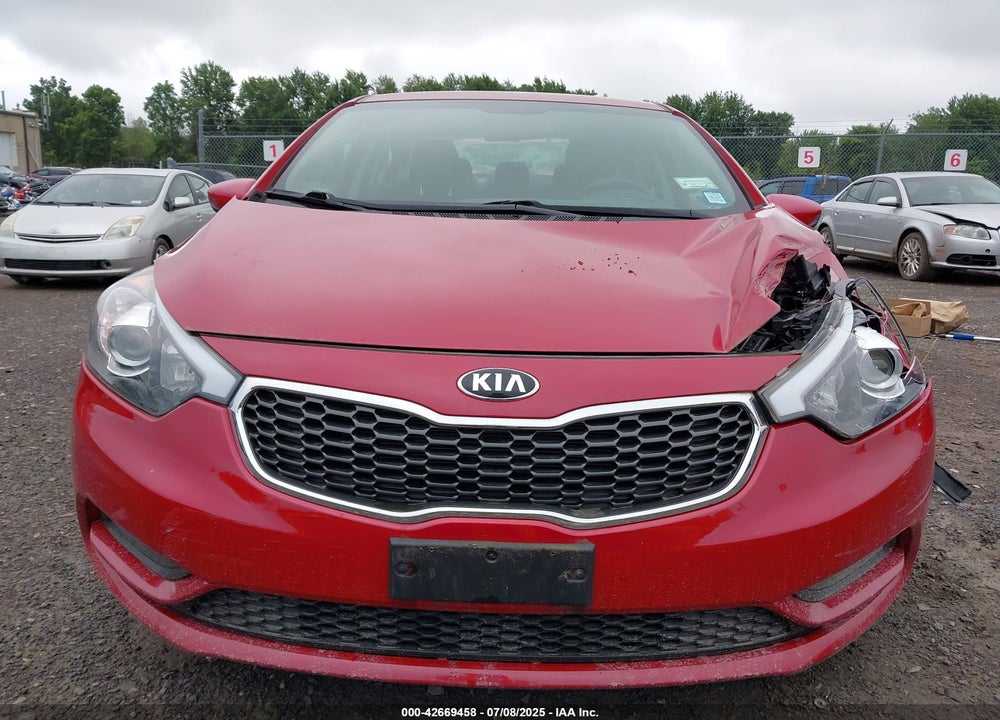 2016 KIA FORTE LX VIN: KNAFK4A6XG5613347