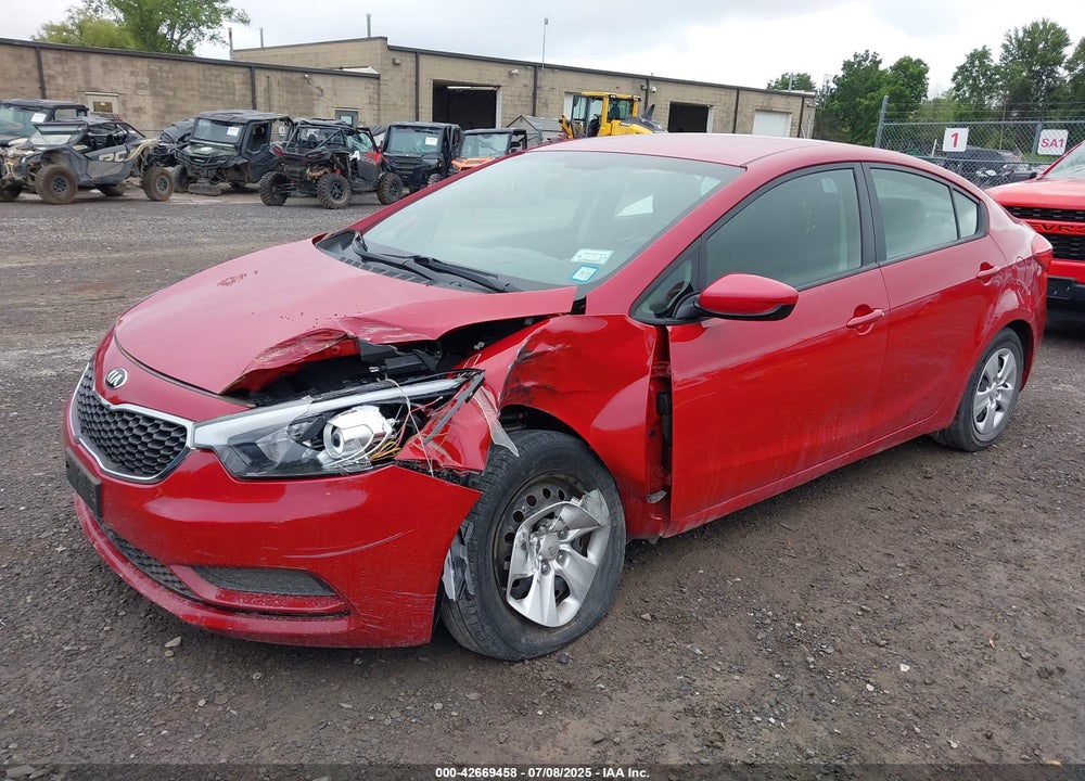 2016 KIA FORTE LX VIN: KNAFK4A6XG5613347