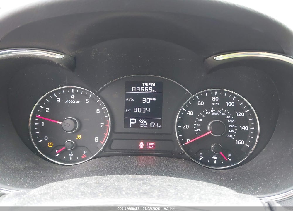 2016 KIA FORTE LX VIN: KNAFK4A6XG5613347