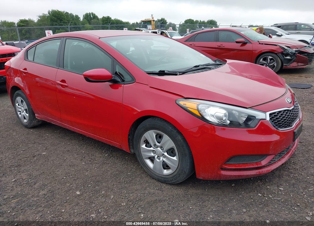 2016 KIA FORTE LX VIN: KNAFK4A6XG5613347