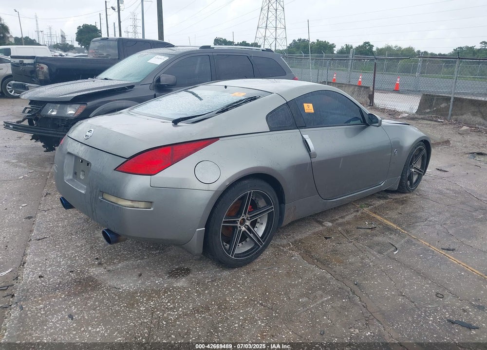 2005 NISSAN 350Z TOURING VIN: JN1AZ34D85M608022