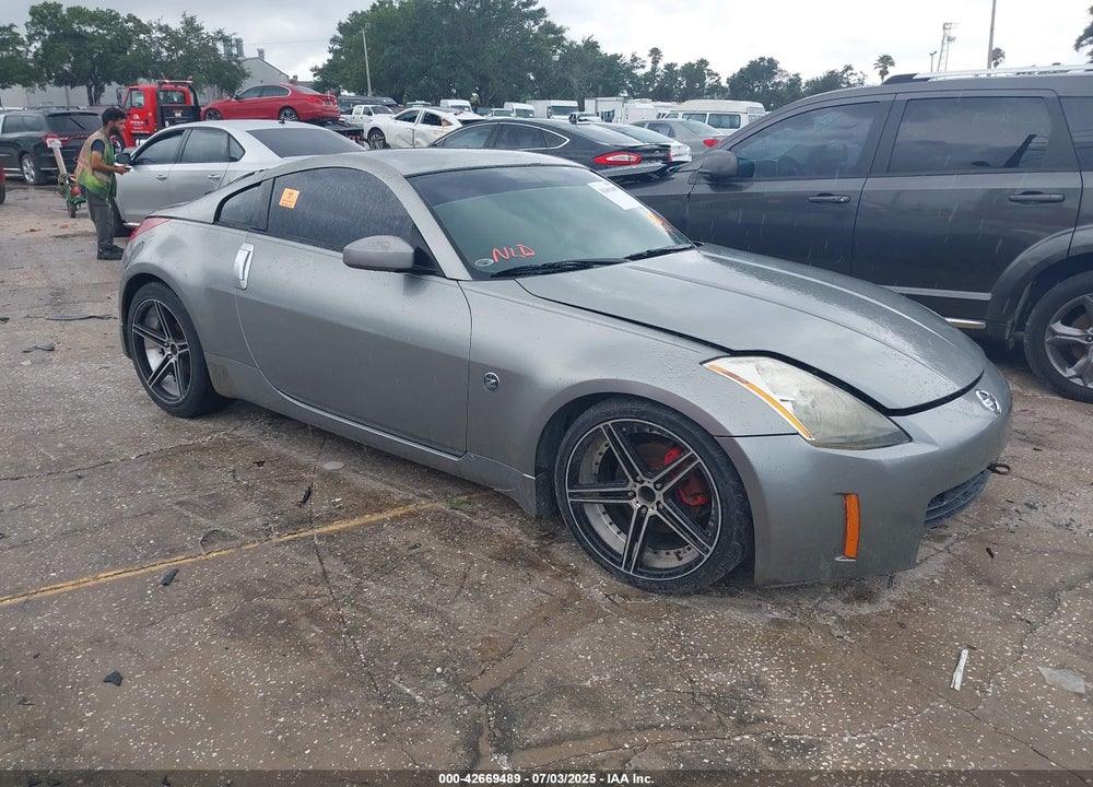 2005 NISSAN 350Z TOURING VIN: JN1AZ34D85M608022