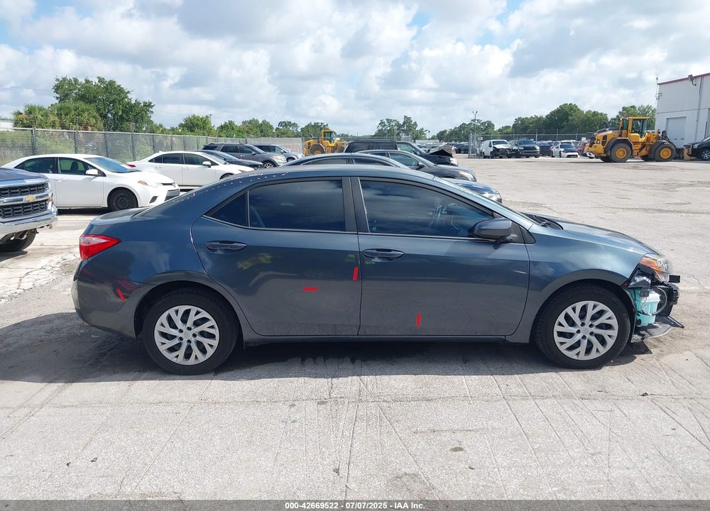 2017 TOYOTA COROLLA VIN: 5YFBURHE9HP705253