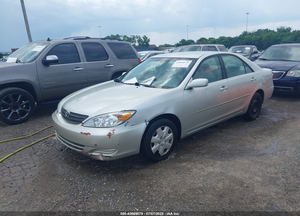 2002 TOYOTA CAMRY VIN: JTDBE30K920091821