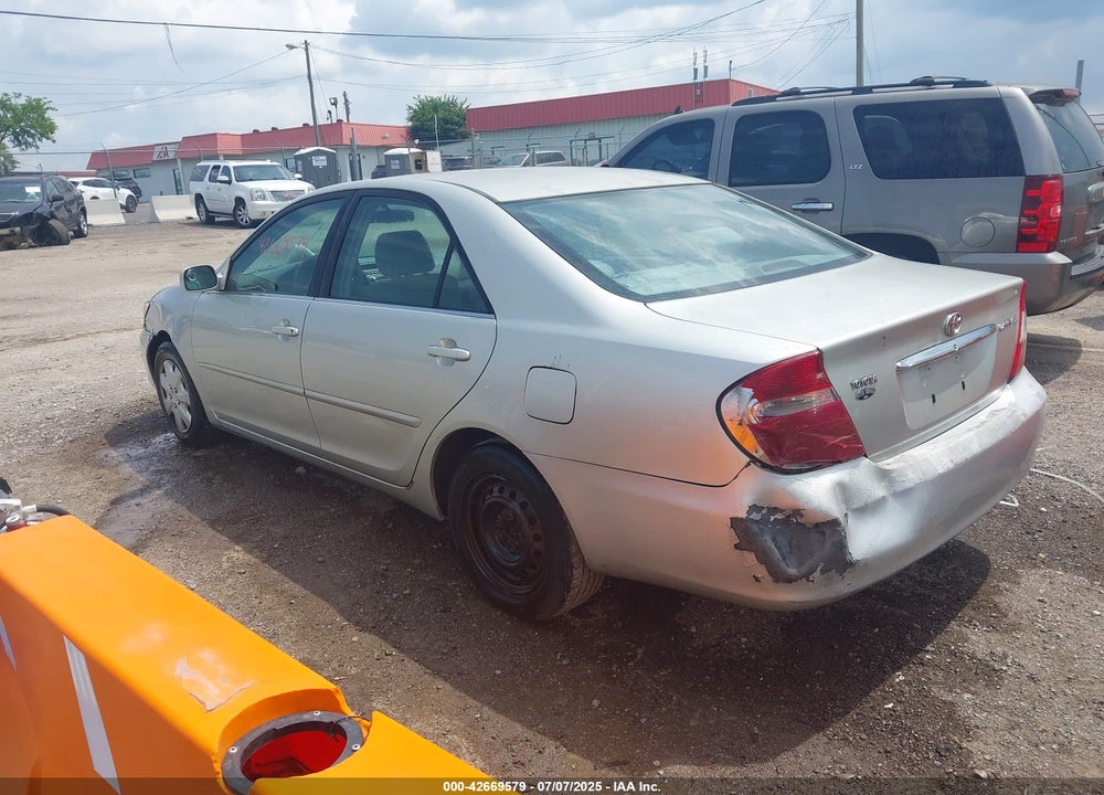 2002 TOYOTA CAMRY VIN: JTDBE30K920091821
