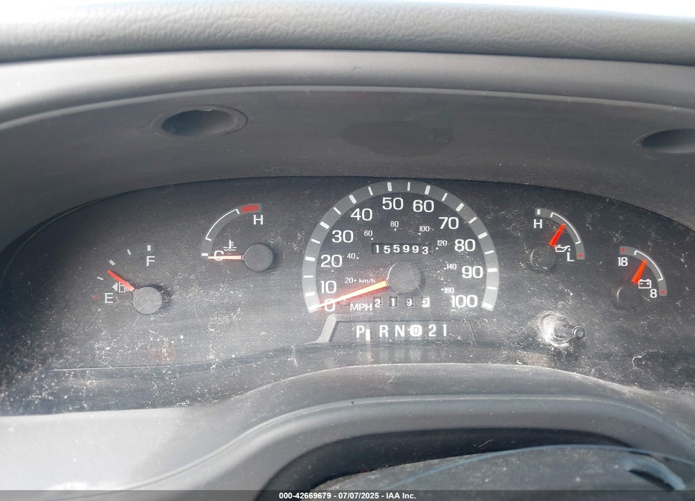 2003 FORD E-350 SUPER DUTY VIN: 1FBSS31L03HA00345