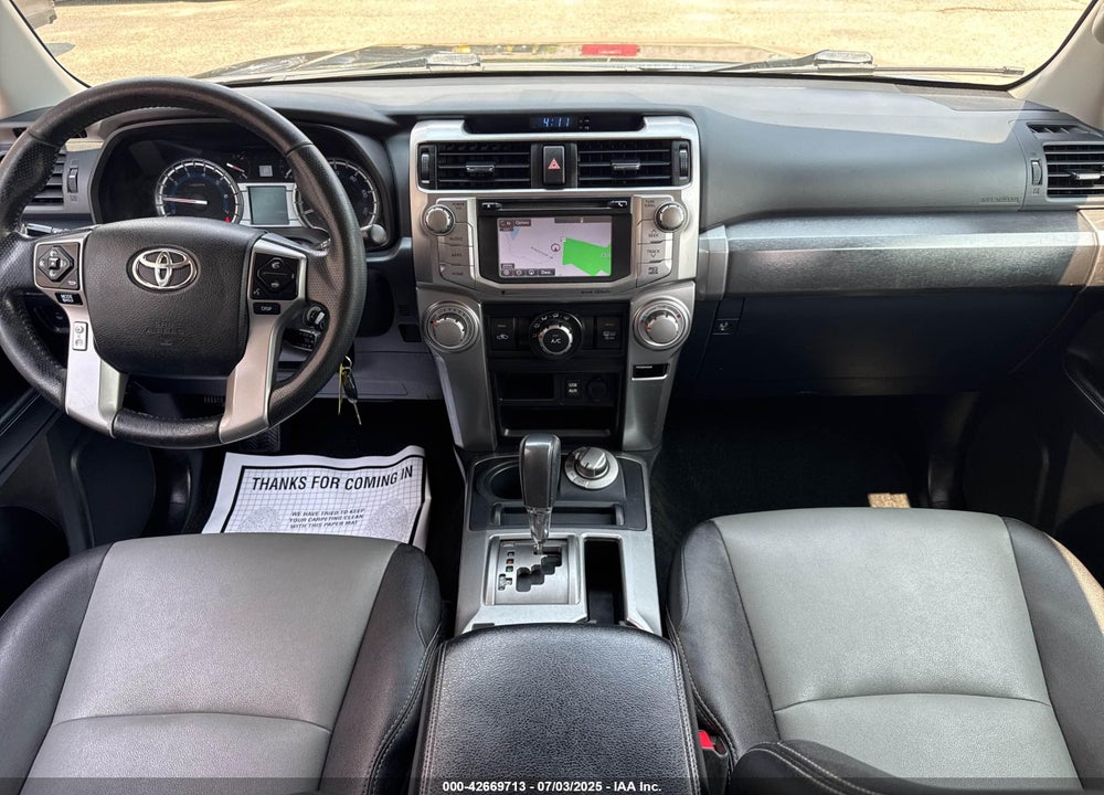 2017 TOYOTA 4RUNNER SR5 PREM/LTDL/TRAIL/TRD VIN: JTEBU5JR2H5473982