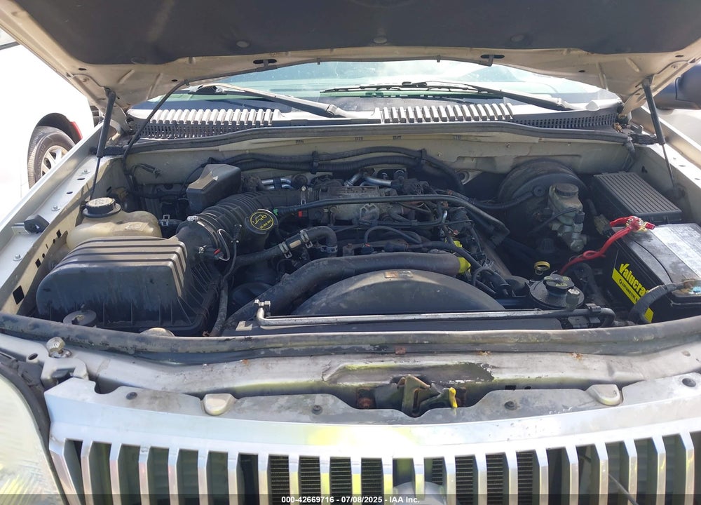 2004 MERCURY MOUNTAINEER VIN: 4M2DU86W84ZJ20303