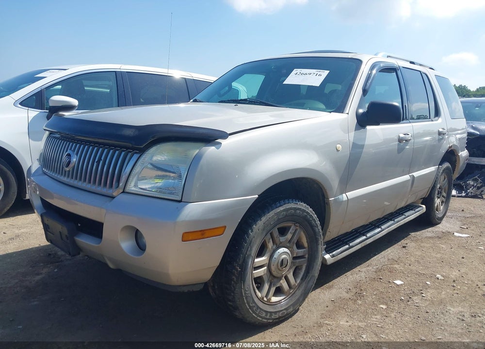 2004 MERCURY MOUNTAINEER VIN: 4M2DU86W84ZJ20303