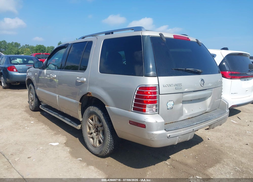 2004 MERCURY MOUNTAINEER VIN: 4M2DU86W84ZJ20303