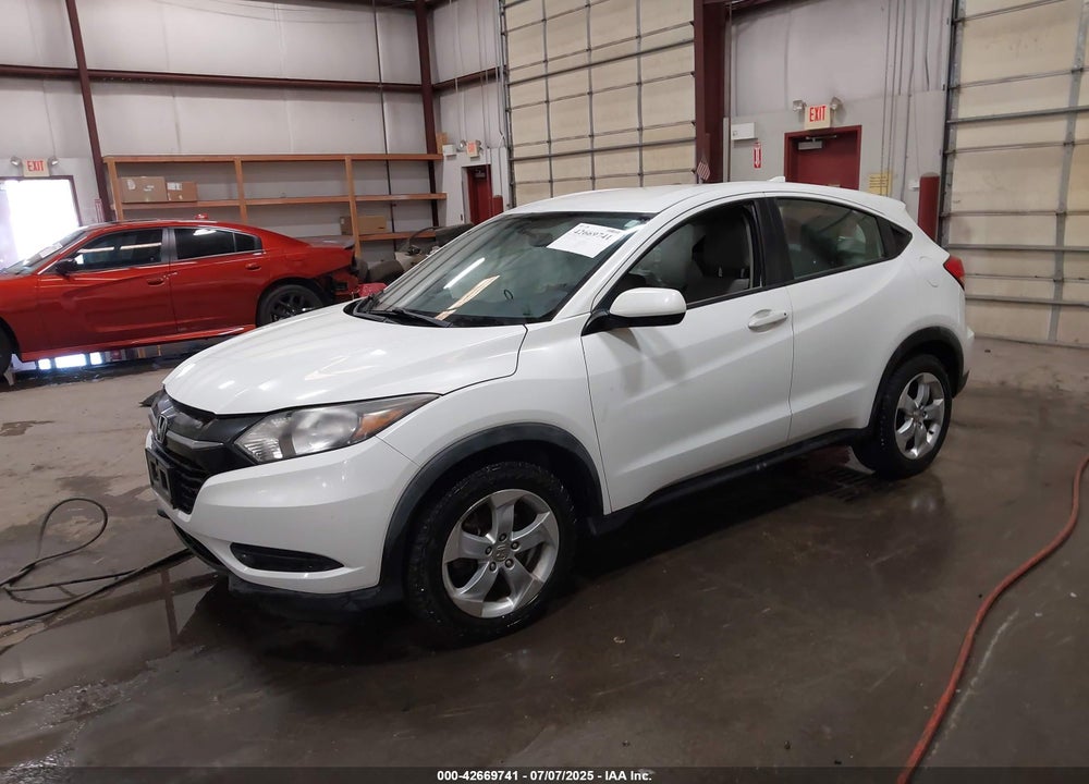 2016 HONDA HR-V VIN: 3CZRU6H31GM748626