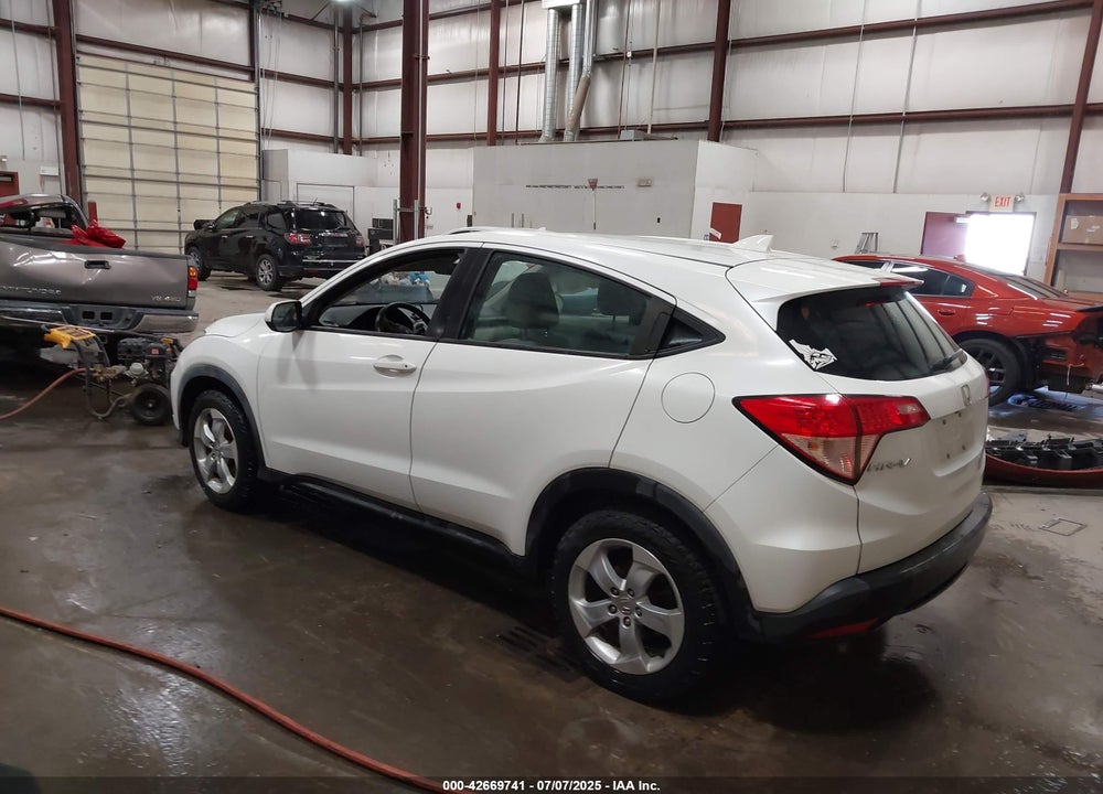 2016 HONDA HR-V VIN: 3CZRU6H31GM748626