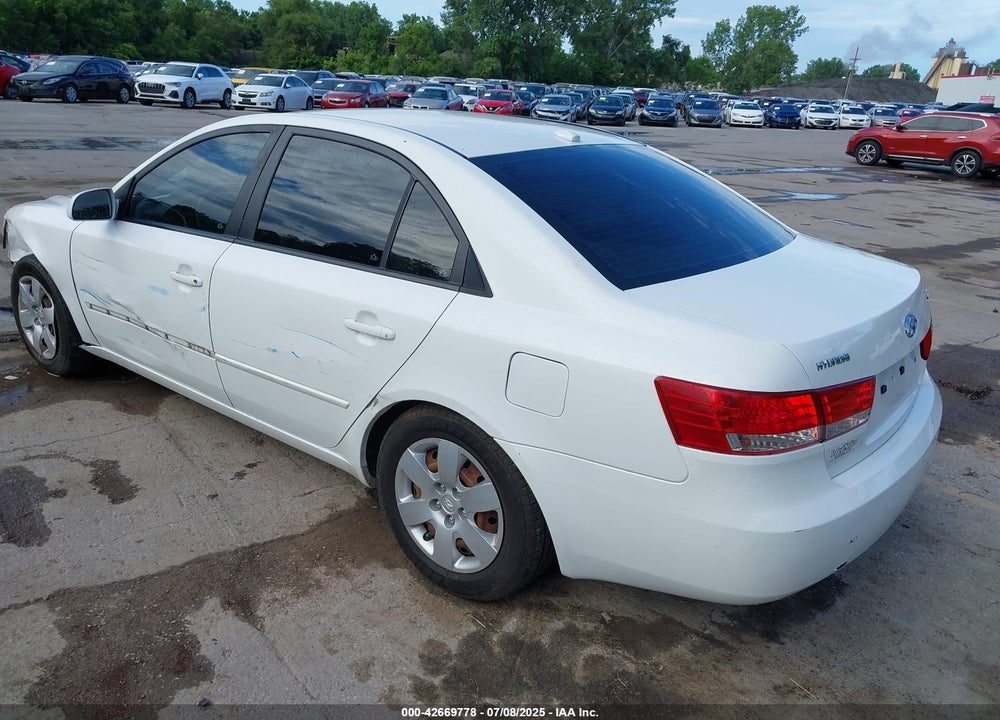 2008 HYUNDAI SONATA GLS VIN: 5NPET46C98H393744