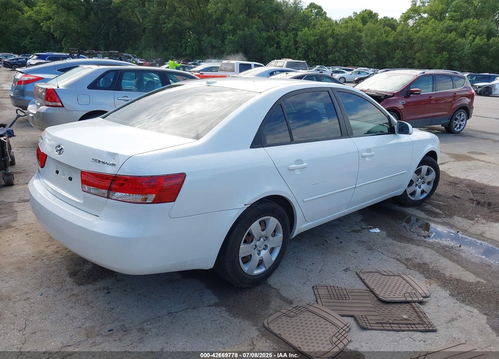 2008 HYUNDAI SONATA GLS VIN: 5NPET46C98H393744