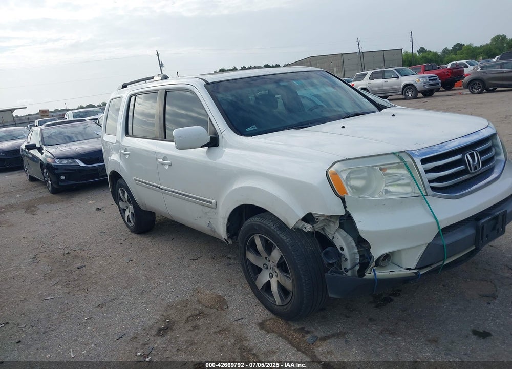 2013 HONDA PILOT VIN: 5FNYF3H95DB031130