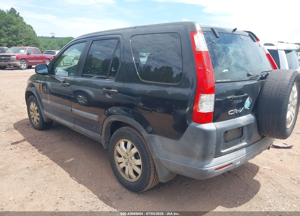 2006 HONDA CR-V EX VIN: SHSRD78836U429070