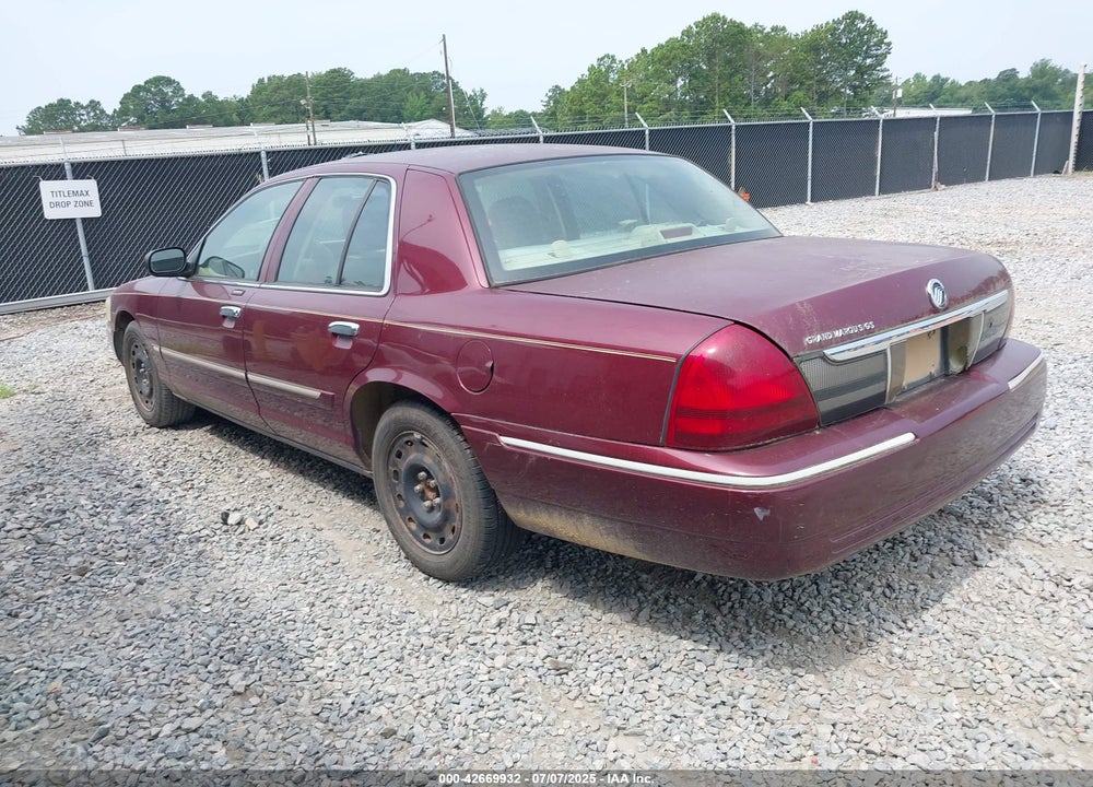 2008 MERCURY GRAND MARQUIS VIN: 2MEFM74V88X610558