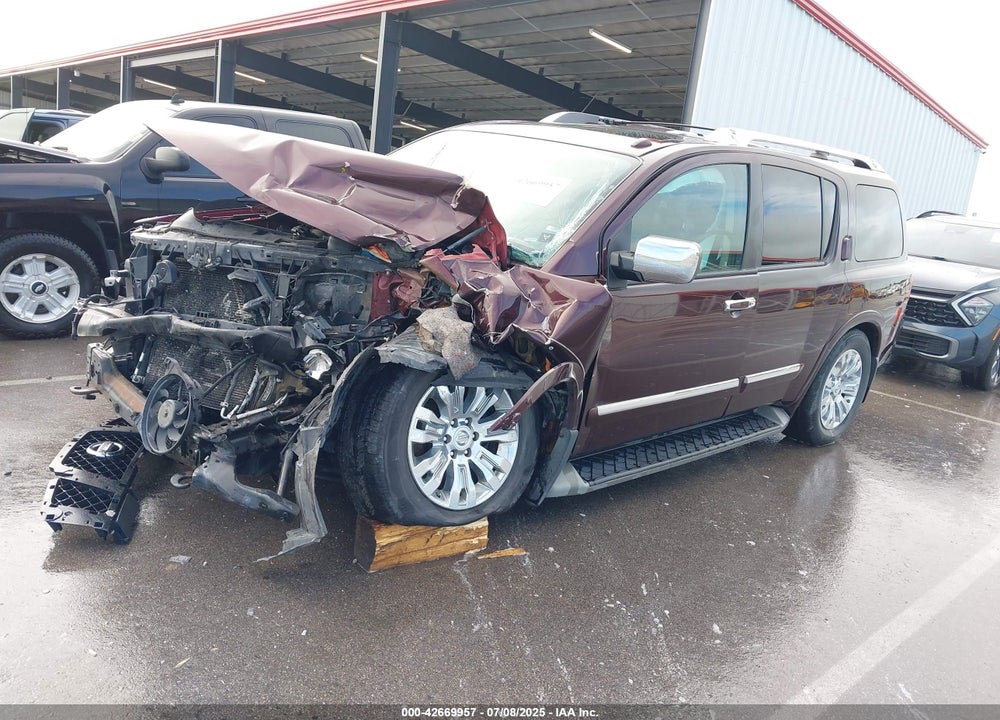 2015 NISSAN ARMADA PLATINUM VIN: 5N1BA0NE7FN605375