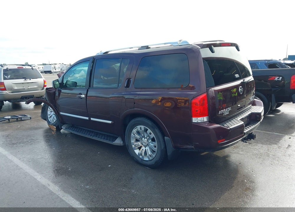 2015 NISSAN ARMADA PLATINUM VIN: 5N1BA0NE7FN605375