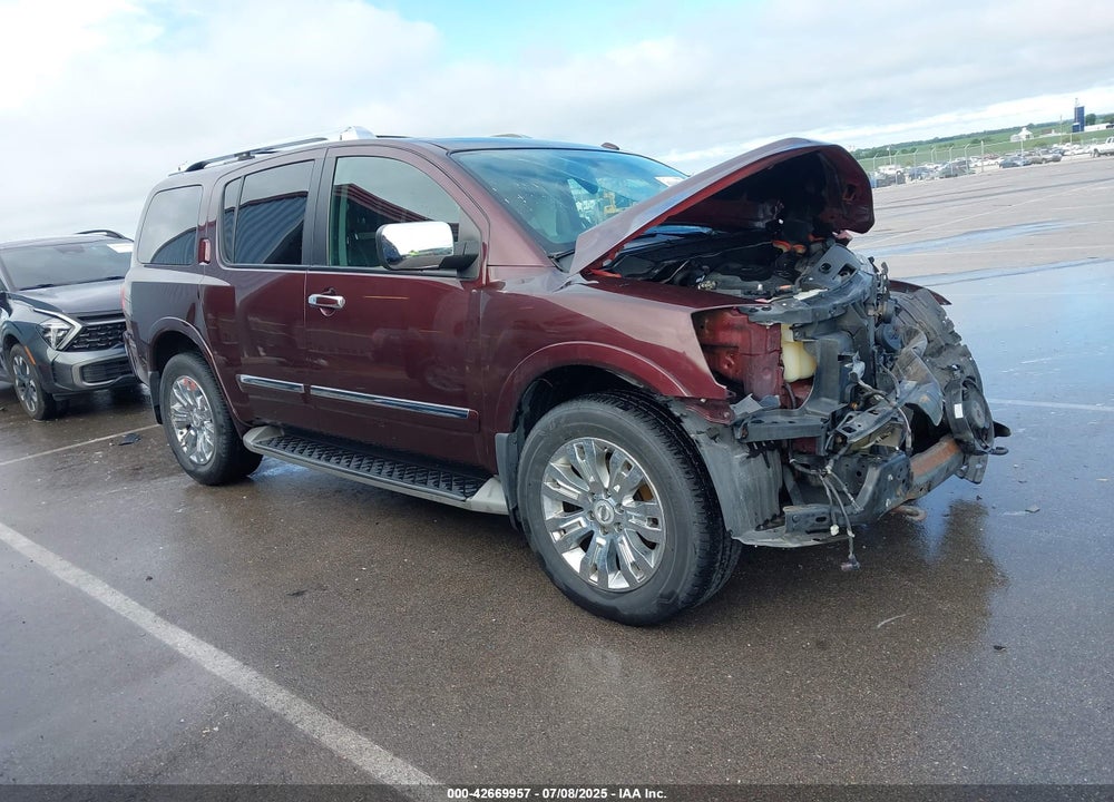 2015 NISSAN ARMADA PLATINUM VIN: 5N1BA0NE7FN605375