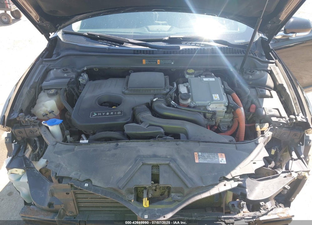 2016 LINCOLN MKZ HYBRID VIN: 3LN6L2LU9GR607970