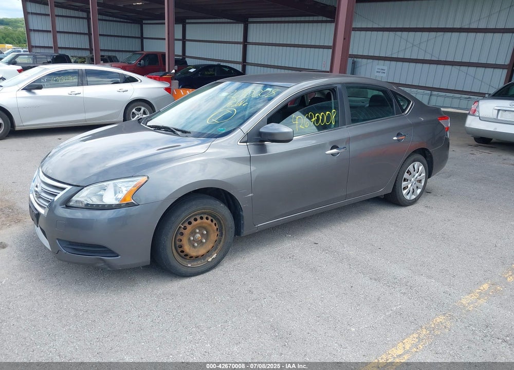 2015 NISSAN SENTRA VIN: 3N1AB7AP2FY253454